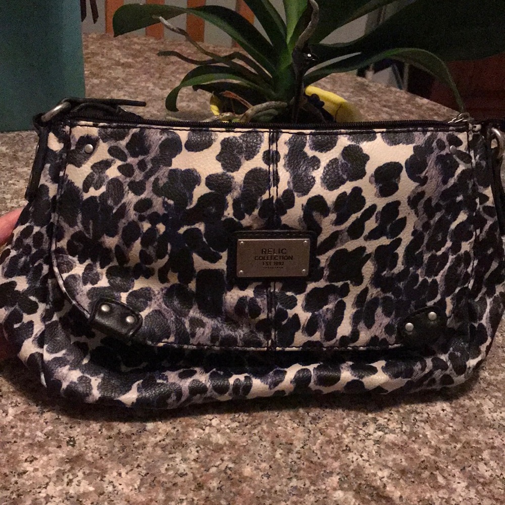 Fun relic leopard print bag